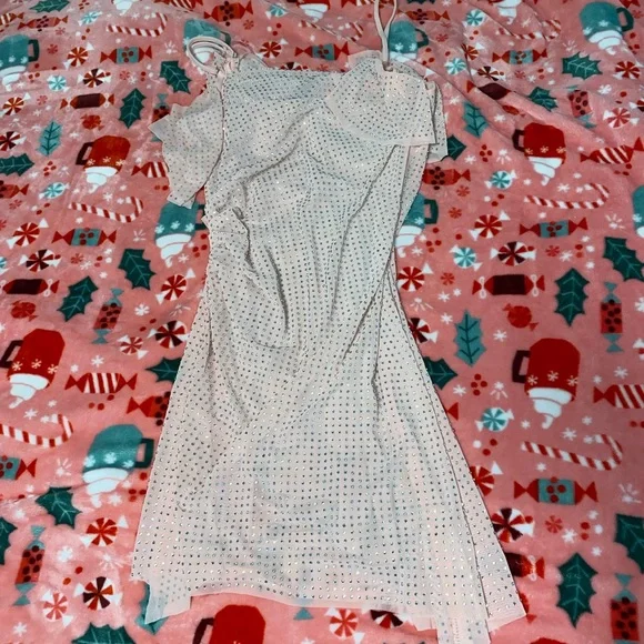 Fashion Nova pink rhinestone dress - Picture 3 of 4